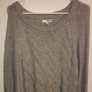 Sonoma grey knit sweater